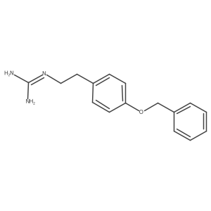 Guanidine, N-[2-[4-(phenylmethoxy)phenyl]ethyl]-结构式