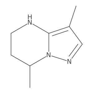 3,7-Dimethyl-4H,5H,6H,7H-pyrazolo[1,5-a]pyrimidine Structure