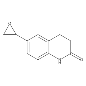 6-(oxiran-2-yl)-3,4-dihydro-1H-quinolin-2-one结构式