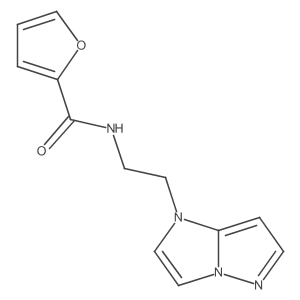 N-(2-(1H-imidazo[1,2-b]pyrazol-1-yl)ethyl)furan-2-carboxamide Structure