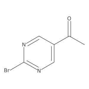 1-(2-Bromopyrimidin-5-yl)ethanone结构式