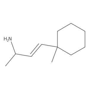 4-(1-Methylcyclohexyl)but-3-en-2-amine Structure