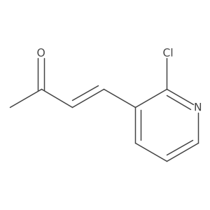 4-(2-Chloropyridin-3-yl)but-3-en-2-one结构式