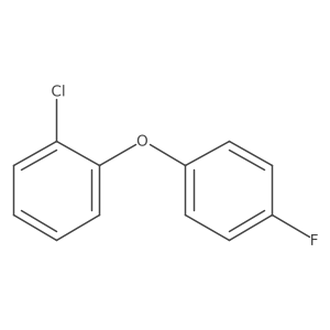 1-Chloro-2-(4-fluorophenoxy)benzene Structure