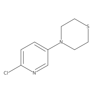 4-(6-Chloropyridin-3-yl)thiomorpholine Structure