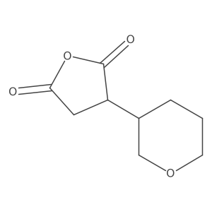 3-(Oxan-3-yl)oxolane-2,5-dione结构式