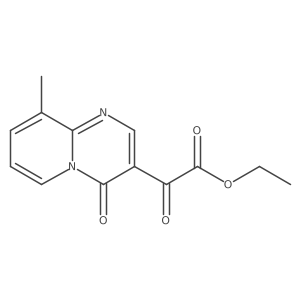 ethyl 2-{9-methyl-4-oxo-4H-pyrido[1,2-a]pyrimidin-3-yl}-2-oxoacetate Structure