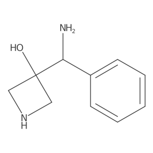3-[Amino(phenyl)methyl]azetidin-3-ol Structure