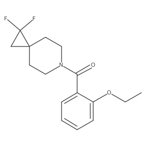 6-(2-Ethoxybenzoyl)-1,1-difluoro-6-azaspiro[2.5]octane Structure