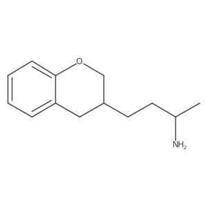 4-(3,4-dihydro-2H-1-benzopyran-3-yl)butan-2-amine结构式