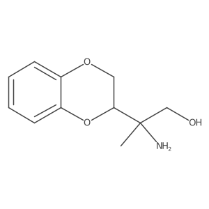 2-Amino-2-(2,3-dihydro-1,4-benzodioxin-2-yl)propan-1-ol Structure