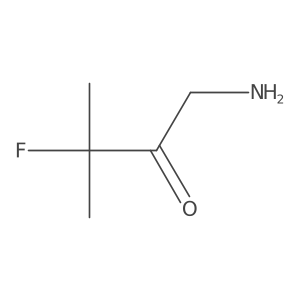 1-Amino-3-fluoro-3-methylbutan-2-one结构式