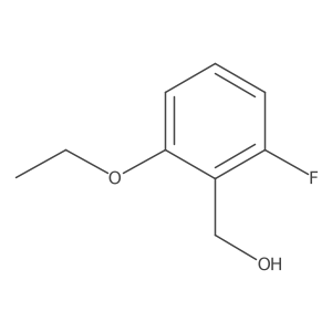 (2-Ethoxy-6-fluorophenyl)methanol Structure