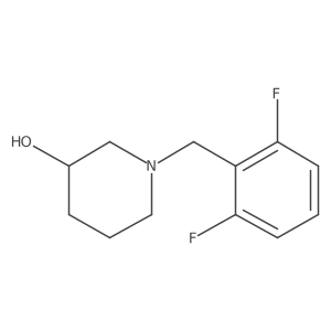 1-(2,6-Difluorobenzyl)piperidin-3-ol结构式