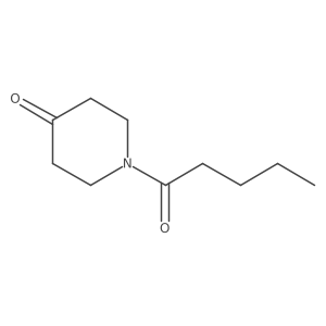 1-Pentanoylpiperidin-4-one Structure