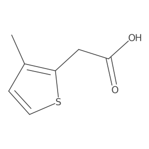 2-(3-Methylthiophen-2-YL)acetic acid结构式