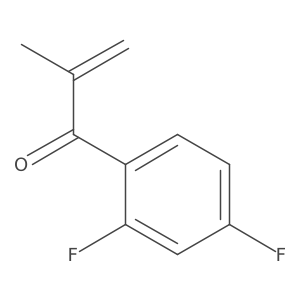 1-(2,4-Difluorophenyl)-2-methyl-2-propenone Structure