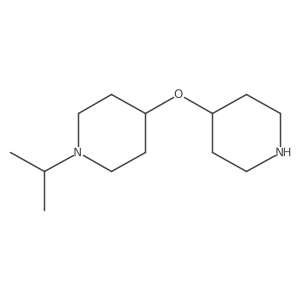 1-(1-Methylethyl)-4-(4-piperidinyloxy)piperidine Structure