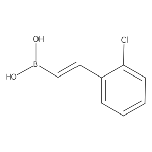 (E)-(2-Chlorostyryl)boronic acid Structure
