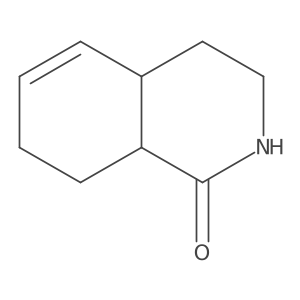 (4aR,8aS)-3,4,4a,7,8,8a-Hexahydroisoquinolin-1(2H)-one结构式