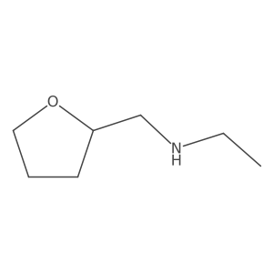 (2R)-N-Ethyltetrahydro-2-furanmethanamine Structure