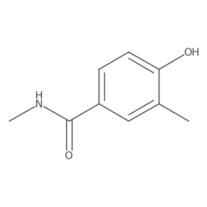 4-Hydroxy-N,3-dimethylbenzamide Structure