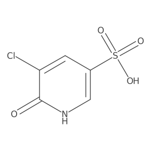 5-Chloro-6-hydroxypyridine-3-sulfonic acid结构式