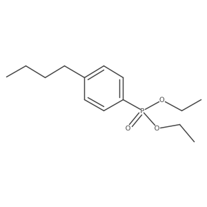 Diethyl (4-Butylphenyl)phosphonate结构式
