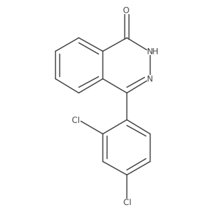 4-(2,4-Dichlorophenyl)-1,2-dihydrophthalazin-1-one结构式