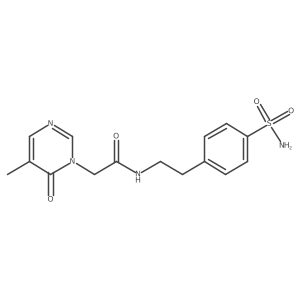 2-(5-methyl-6-oxopyrimidin-1(6H)-yl)-N-(4-sulfamoylphenethyl)acetamide Structure