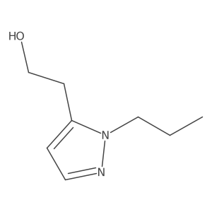 2-(1-propyl-1H-pyrazol-5-yl)ethan-1-ol Structure