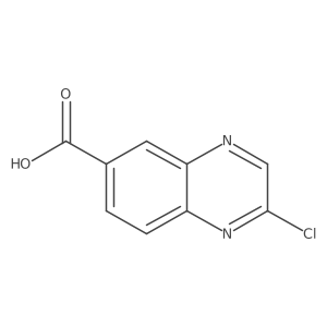 2-Chloroquinoxaline-6-carboxylic acid结构式
