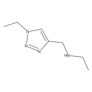 ethyl[(1-ethyl-1H-1,2,3-triazol-4-yl)methyl]amine Structure