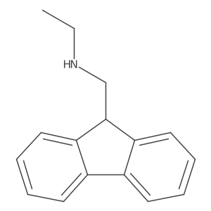 N-((9H-Fluoren-9-yl)methyl)ethanamine结构式