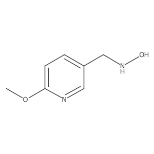 n-[(6-Methoxypyridin-3-yl)methyl]hydroxylamine Structure