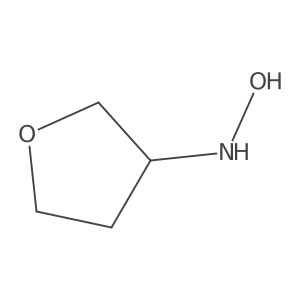 N-(oxolan-3-yl)hydroxylamine结构式