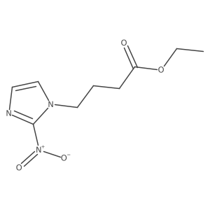 2-Nitroimidazole,1-butyric acid,ethyl ester结构式