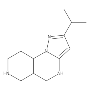 4-(Propan-2-yl)-2,3,7,11-tetraazatricyclo[7.4.0.0,2,6]trideca-3,5-diene Structure
