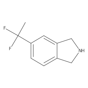 5-(1,1-Difluoroethyl)isoindoline Structure