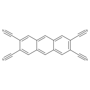 Anthracene-2,3,6,7-tetracarbonitrile结构式