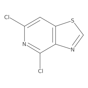 4,6-Dichlorothiazolo[4,5-c]pyridine结构式