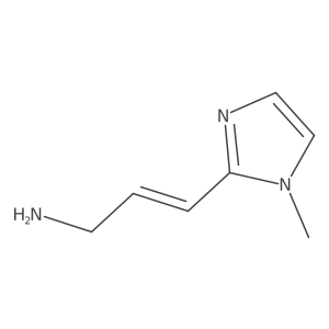 3-(1-methyl-1H-imidazol-2-yl)prop-2-en-1-amine Structure