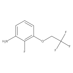 2-Fluoro-3-(2,2,2-trifluoroethoxy)aniline Structure