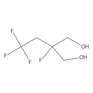 2-Fluoro-2-(2,2,2-trifluoroethyl)propane-1,3-diol Structure