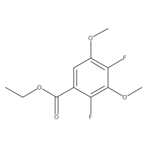 Ethyl 2,4-difluoro-3,5-dimethoxybenzoate Structure