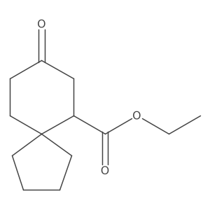 Ethyl 8-oxospiro[4.5]decane-6-carboxylate Structure