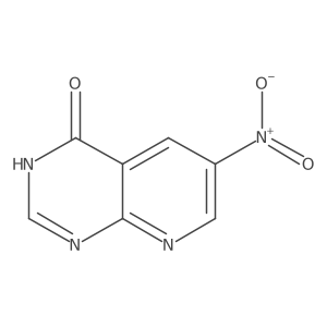 6-nitro-3H-pyrido[2,3-d]pyrimidin-4-one Structure