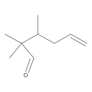 2,2,3-Trimethylhex-5-enal结构式