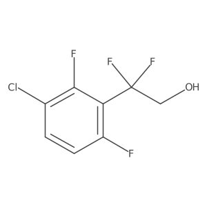 2-(3-Chloro-2,6-difluorophenyl)-2,2-difluoroethan-1-ol Structure