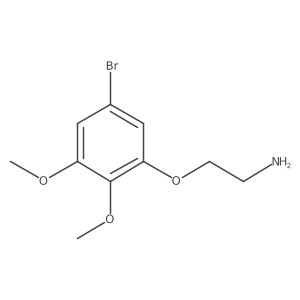 2-(5-Bromo-2,3-dimethoxyphenoxy)ethan-1-amine Structure